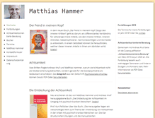 Tablet Screenshot of matthiashammer.de